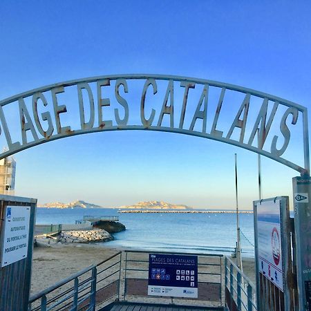 Vue Mer Plage Catalans Vieux Port Clim - 2 Chambres Marselha Exterior foto