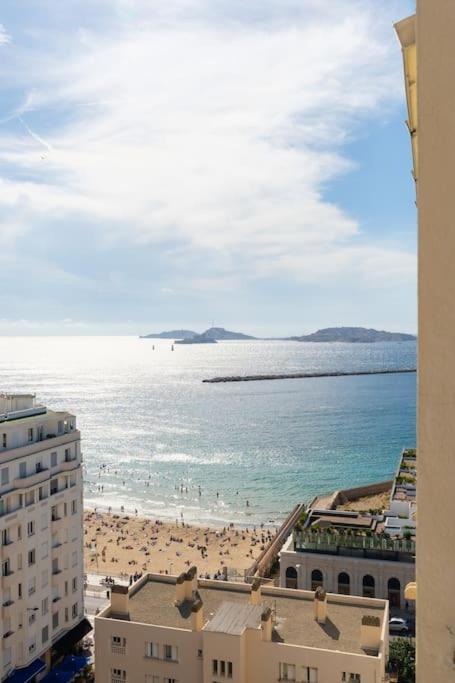 Vue Mer Plage Catalans Vieux Port Clim - 2 Chambres Marselha Exterior foto