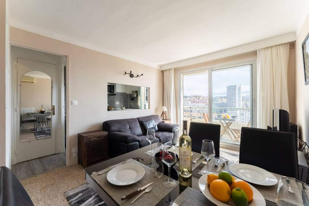 Vue Mer Plage Catalans Vieux Port Clim - 2 Chambres Marselha Exterior foto