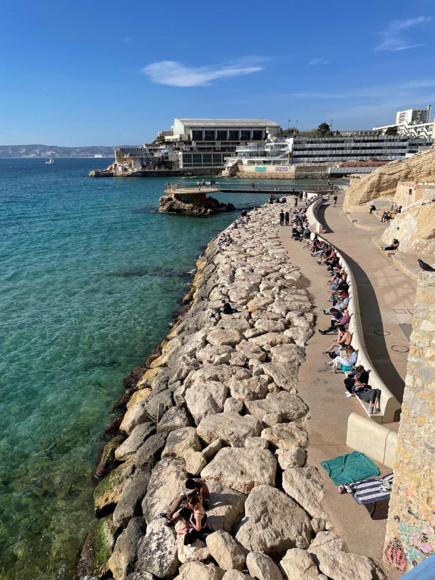 Vue Mer Plage Catalans Vieux Port Clim - 2 Chambres Marselha Exterior foto